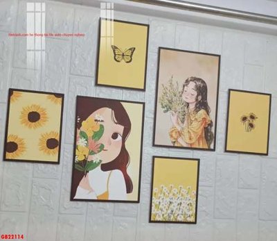 File gốc File gốc in bộ tranh decor treo tráng gương canvas GB22114 (ảnh rõ nét) để in