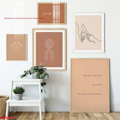 File gốc File gốc in bộ tranh decor treo tráng gương canvas GB22166 (ảnh rõ nét) để in