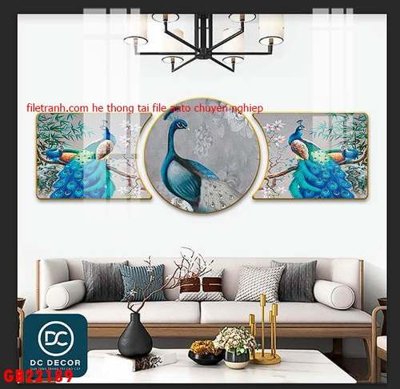 File tranh File gốc in bộ tranh decor treo tráng gương canvas GB22189 (ảnh gốc) độ nét vượt trội