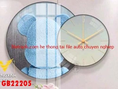 File gốc File gốc in bộ tranh decor treo tráng gương canvas GB22205 (in 3D) cho trang trí