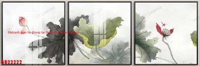 Tải file File gốc in bộ tranh decor treo tráng gương canvas GB22222 (ảnh gốc) in tráng gương