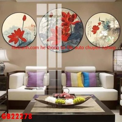 File gốc File gốc in bộ tranh decor treo tráng gương canvas GB22278 (in 3D) nghệ thuật