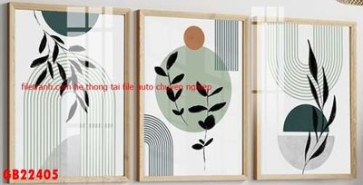 Download file File gốc in bộ tranh decor treo tráng gương canvas GB22405 (gốc) in mica ốp bếp