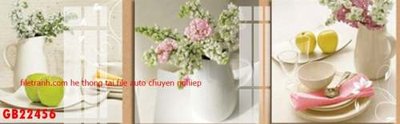 File gốc File gốc in bộ tranh decor treo tráng gương canvas GB22456 (bản quyền) cho in ấn