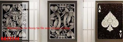 Download file File gốc in bộ tranh decor treo tráng gương canvas GB22548 (chất lượng in ấn)