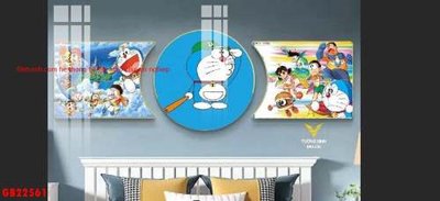 Mua file gốc File gốc in bộ tranh decor treo tráng gương canvas GB22561 (chất lượng) tại Filetranh.com