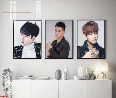 File ảnh File gốc in bộ tranh decor treo tráng gương canvas GB22579 (gốc) in biển hiệu