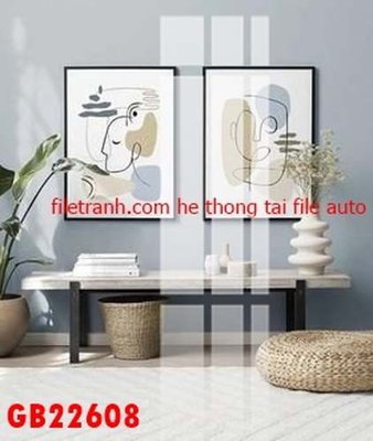 Download file File gốc in bộ tranh decor treo tráng gương canvas GB22608 (gốc) in mica ốp bếp