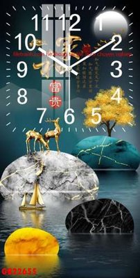 File PSD File gốc in bộ tranh decor treo tráng gương canvas GB22655 (bản gốc) dễ dàng edit