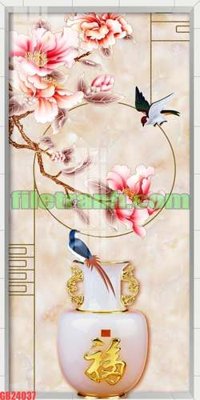 File ảnh File gốc in bộ tranh decor treo tráng gương canvas GB24037 (gốc) in standee