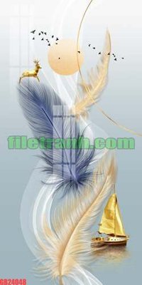 Tải xuống file tranh gốc File gốc in bộ tranh decor treo tráng gương canvas GB24048 (PSD/TIFF)