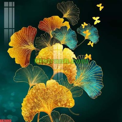 File PSD File gốc in bộ tranh decor treo tráng gương canvas GB24083 (gốc) cho designer