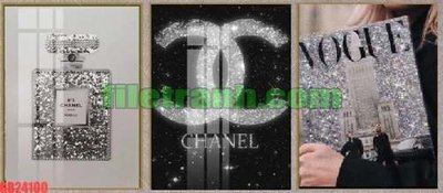 Tải file gốc File gốc in bộ tranh decor treo tráng gương canvas GB24100 (bản PSD) gốc