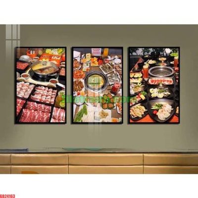 File tranh gốc File gốc in bộ tranh decor treo tráng gương canvas GB24163 (bản quyền) Filetranh.com