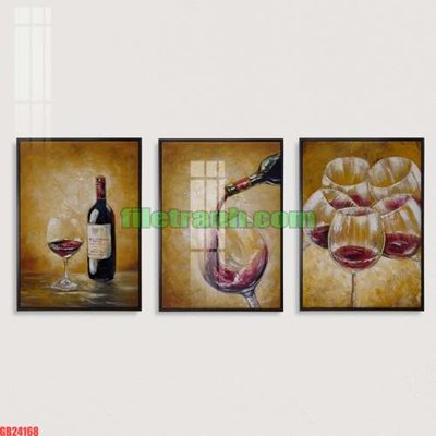 Ảnh gốc file in lụa File gốc in bộ tranh decor treo tráng gương canvas GB24168 chi tiết