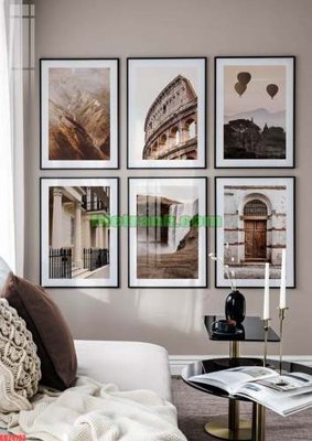 File in mica File gốc in bộ tranh decor treo tráng gương canvas GB24192 (ảnh gốc) đẹp