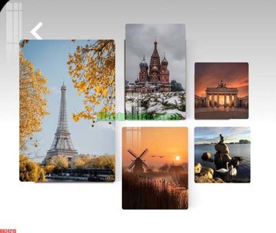 File in trần File gốc in bộ tranh decor treo tráng gương canvas GB24215 (file gốc) hoa văn 3D