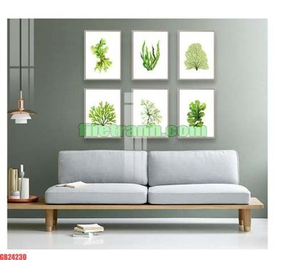 Tải file File gốc in bộ tranh decor treo tráng gương canvas GB24230 (PSD) cho in tranh 3D