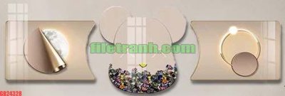 File gốc File gốc in bộ tranh decor treo tráng gương canvas GB24328 (in tráng gương) sang trọng