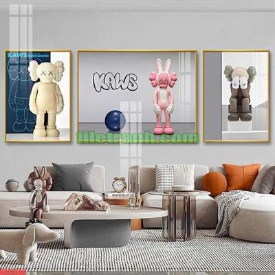 File PSD File gốc in bộ tranh decor treo tráng gương canvas GB24366 (bản gốc) đã tách nền