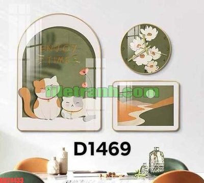 File in lụa File gốc in bộ tranh decor treo tráng gương canvas GB24433 (tân cổ điển) File gốc in bộ tranh decor treo tráng gương canvas GB24433