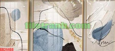 Download file gốc File gốc in bộ tranh decor treo tráng gương canvas GB24468 (in lụa) hoa lá