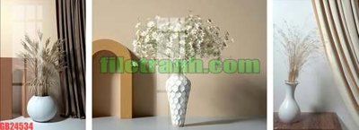 Ảnh mô tả file gốc in mica File gốc in bộ tranh decor treo tráng gương canvas GB24534