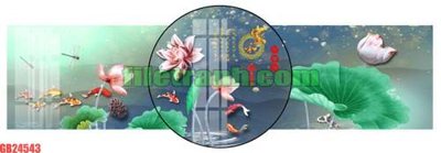 File tranh in tráng gương File gốc in bộ tranh decor treo tráng gương canvas GB24543 (siêu nét)