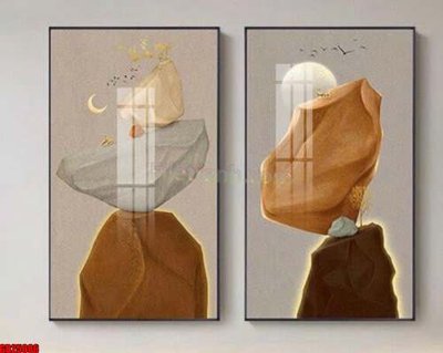 Download file gốc File gốc in bộ tranh decor treo tráng gương canvas GB25086 (dùng cho in ấn)