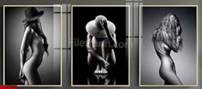 Download file gốc File gốc in bộ tranh decor treo tráng gương canvas GB25222 (in mica) trang trí