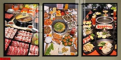 Download file ảnh gốc File gốc in bộ tranh decor treo tráng gương canvas GB25236 để in ấn