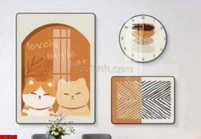 File gốc File gốc in bộ tranh decor treo tráng gương canvas GB25240 (vector) cho in ấn
