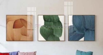 File tranh File gốc in bộ tranh decor treo tráng gương canvas GB25259 (gốc) chủ đề động vật