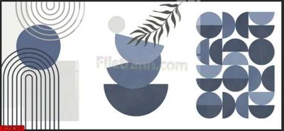 File gốc File gốc in bộ tranh decor treo tráng gương canvas GB25268 (trang trí) phòng trẻ em