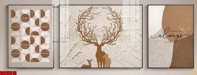 File tranh File gốc in bộ tranh decor treo tráng gương canvas GB25315 (bản gốc) treo quán cafe