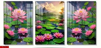 File gốc File gốc in bộ tranh decor treo tráng gương canvas GB25350 (trang trí) phòng ngủ