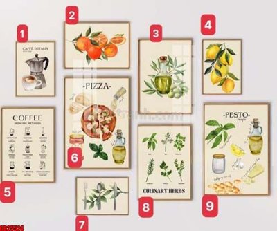 File gốc File gốc in bộ tranh decor treo tráng gương canvas GB25524 (chuẩn màu) cho in offset