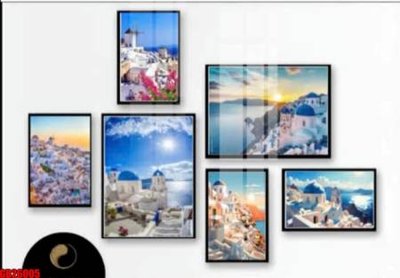 File in lụa File gốc in bộ tranh decor treo tráng gương canvas GB26005 (hoa văn) File gốc in bộ tranh decor treo tráng gương canvas GB26005