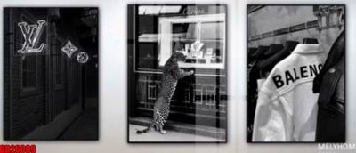 File gốc File gốc in bộ tranh decor treo tráng gương canvas GB26009 (in lụa) chi tiết cao