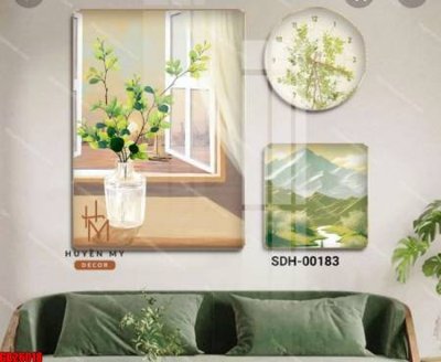 Mua file ảnh gốc File gốc in bộ tranh decor treo tráng gương canvas GB26018 (chất lượng cao)