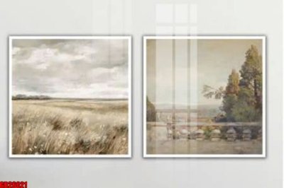 File in ấn File gốc in bộ tranh decor treo tráng gương canvas GB26021 chuyên nghiệp