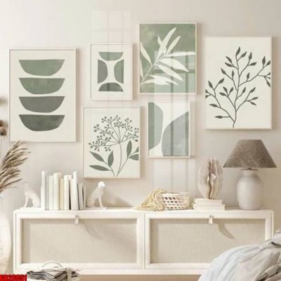 File tranh File gốc in bộ tranh decor treo tráng gương canvas GB26051 (ảnh gốc) in trần 3D