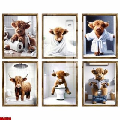 File tranh File gốc in bộ tranh decor treo tráng gương canvas GB26119 (bản gốc) treo quán cafe