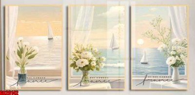 Tải về file tranh gốc File gốc in bộ tranh decor treo tráng gương canvas GB26142 (để in quảng cáo)