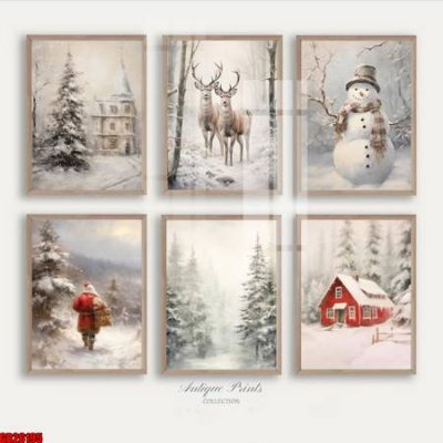 Tải về file tranh gốc File gốc in bộ tranh decor treo tráng gương canvas GB26195 (để in quảng cáo)