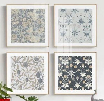 File tranh File gốc in bộ tranh decor treo tráng gương canvas GB26201 (gốc) chủ đề thành phố