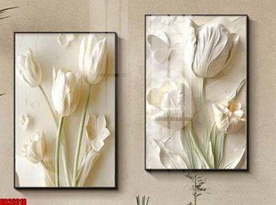 Tải file File gốc in bộ tranh decor treo tráng gương canvas GB26318 (gốc) làm tranh treo tường
