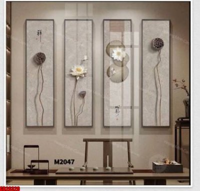 File tranh in trần File gốc in bộ tranh decor treo tráng gương canvas GB26320 (ảnh gốc siêu nét)
