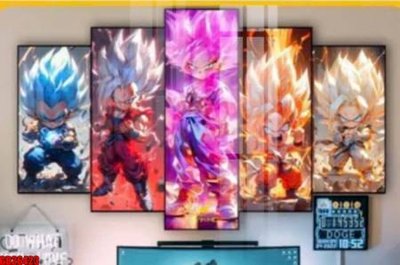 File gốc File gốc in bộ tranh decor treo tráng gương canvas GB26423 (chuẩn màu) cho in offset