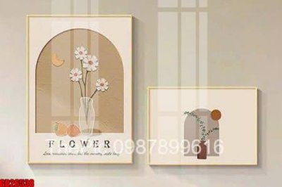Tải file File gốc in bộ tranh decor treo tráng gương canvas GB26538 (gốc) in ấn chất lượng